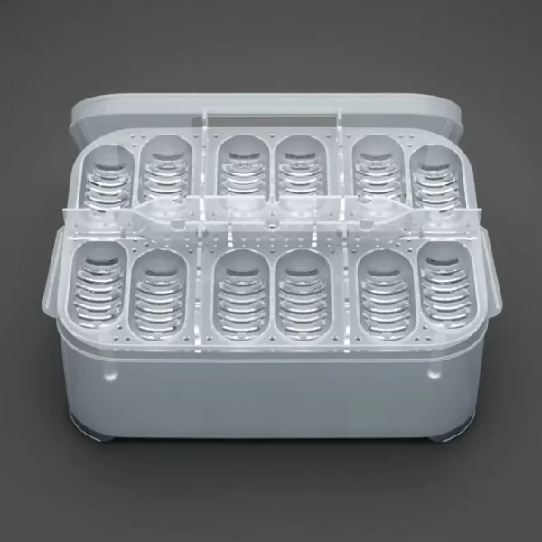 Pets Incubation Box DIY 12 Grids Hatch Box Snake Lizard Hatching Box Egg Tray Crawler Lizard Leopard Gecko Reptile Accessories - Image 15
