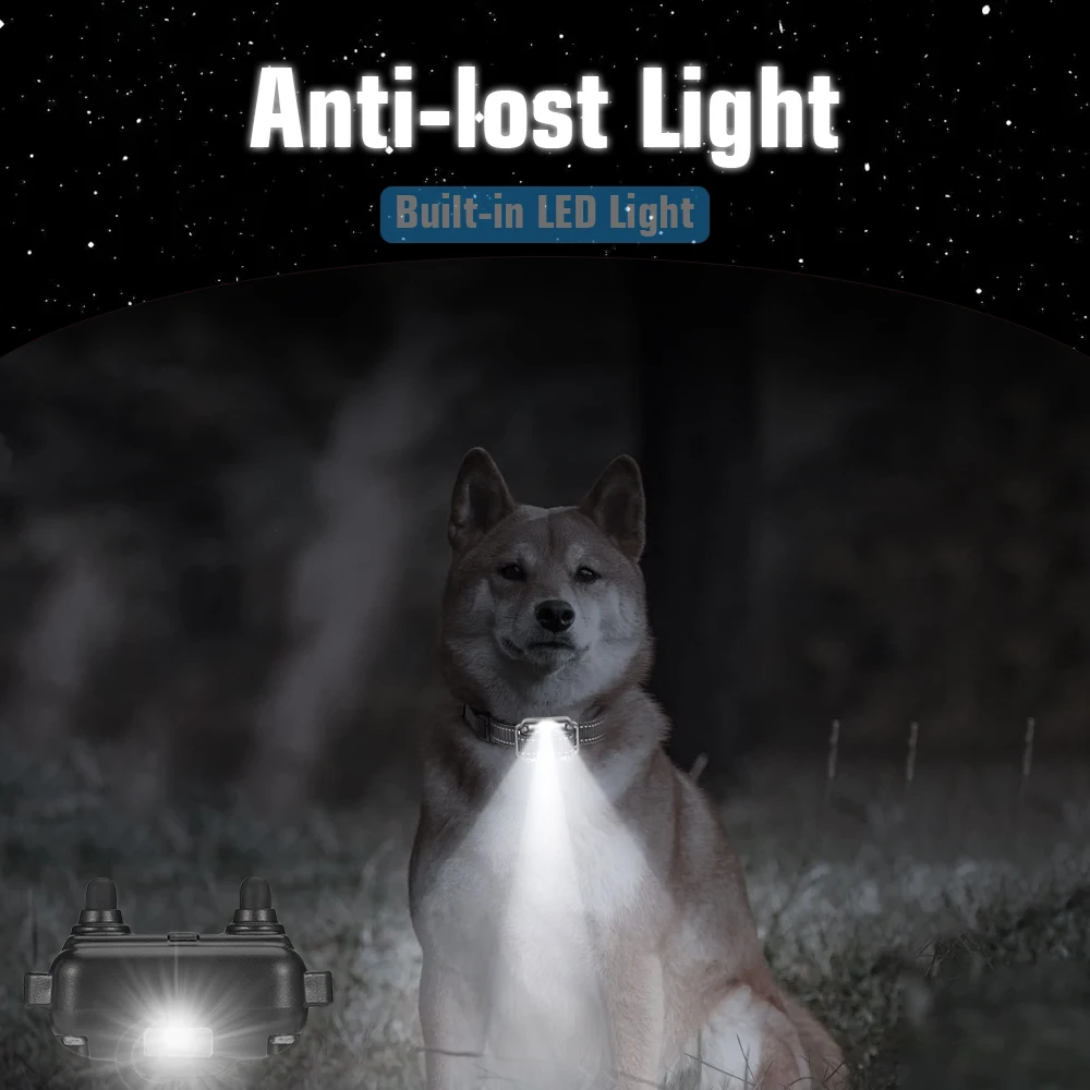 Dog Collar for 3 Dogs, Waterproof Rechargeable Dog Training Collar with Remote for Small, Medium and Large Dogs,IP67 Wat - Image 3