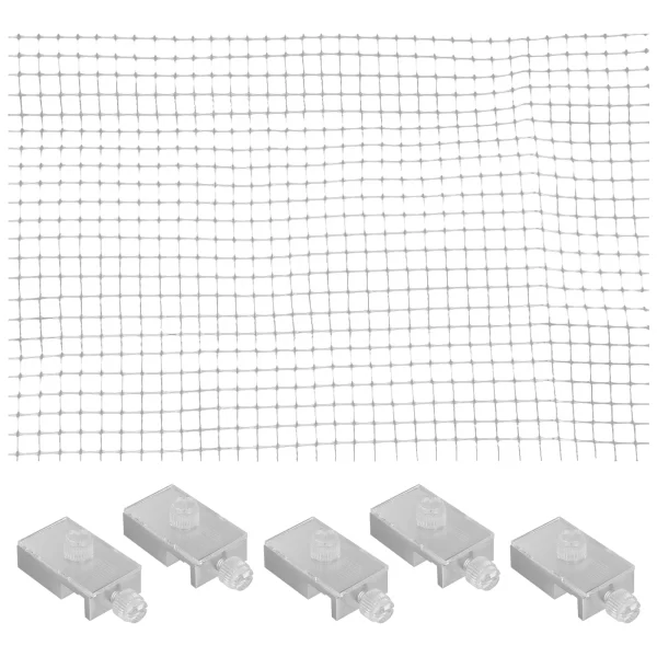 Marine Aquarium Accessories Fish Tank Anti-escaping Net Aquarium Mesh Cover Practical Fish Tank Netting Cover Clear Mesh - Image 2