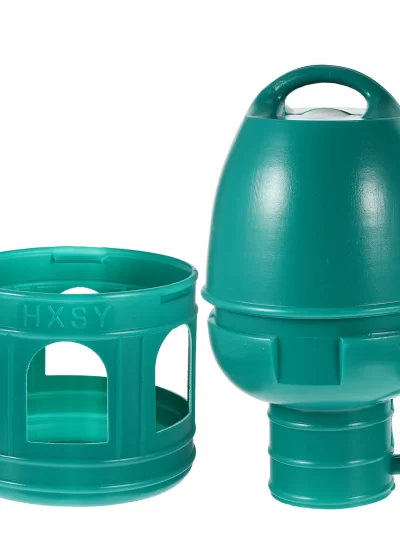 Water Dispenser Pigeon Drinking Fountain Chick Waterer and Feeder Birds for Outdoor Cup Quail Green Waterers Wild Cage