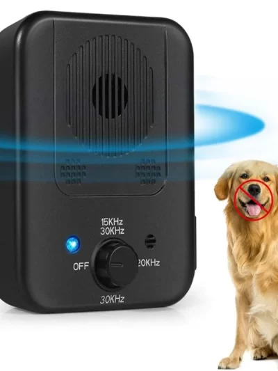 Ultrasonic Barking Stop Device Dog Bark Deterrents Trainer Dog Driveranti Barking Intelligent Pet accessories