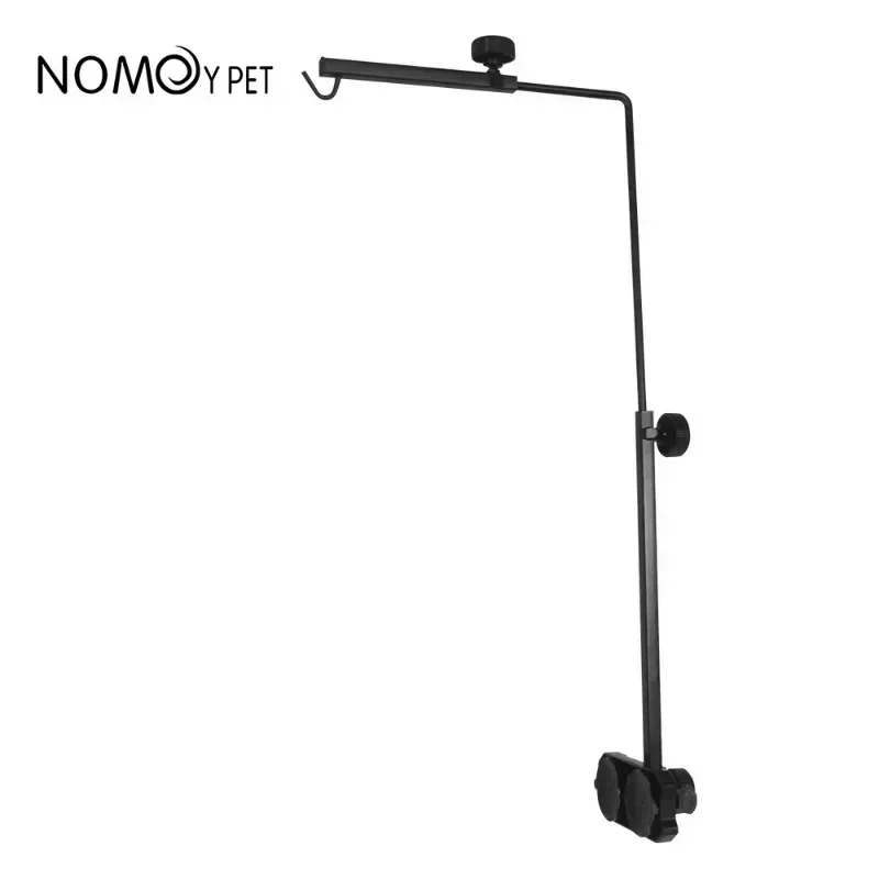 Reptile Accessories for Lizard Portable Detachable Adjustable Reptile Pet Basking Back Adsorption Hanging Lampshade Lamp Holder - Image 3