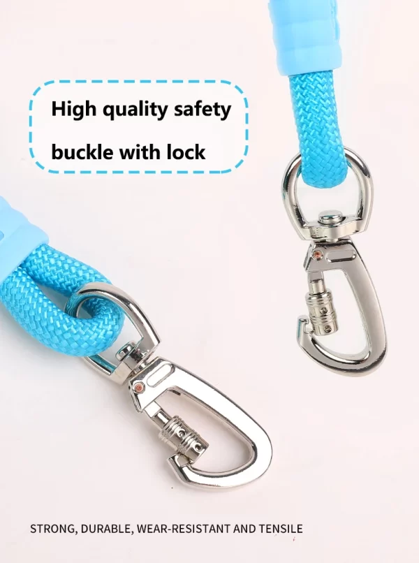 Versatile Pet Traction Leashes with a Comfortable Foam Handle - Image 14
