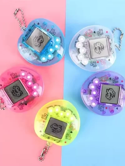 Hot sale Funny Tamagotchi Electronic Pets Toys Nostalgic Virtual Cyber Pet Toy Keychain Gift Toys for Kids Animals Egg Pets Game