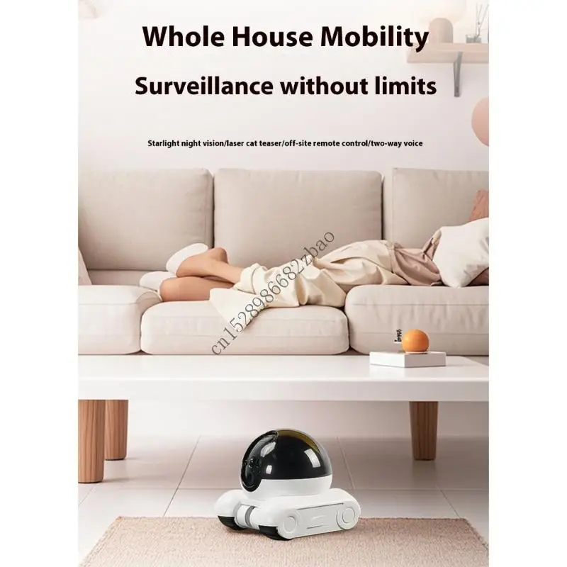 H7EA Remote Moving Pet Camera With 1080P Real Time Remote Control For Pet Dogs Cats - Image 4