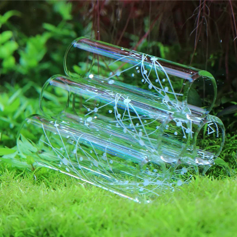 VIV Aquarium Supplies Crystal Shrimp Nest Glass Feeding Basin Feeding Tube Fish Tank Accessories ADA Quality - Image 4