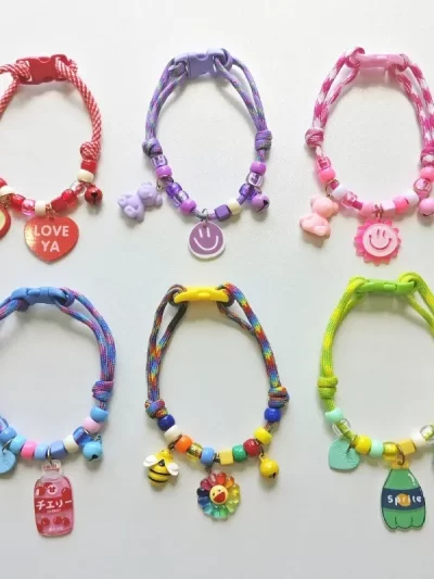 Pet Collar Cute Cat Cartoon Necklace Puppy Accessories Pet Collar