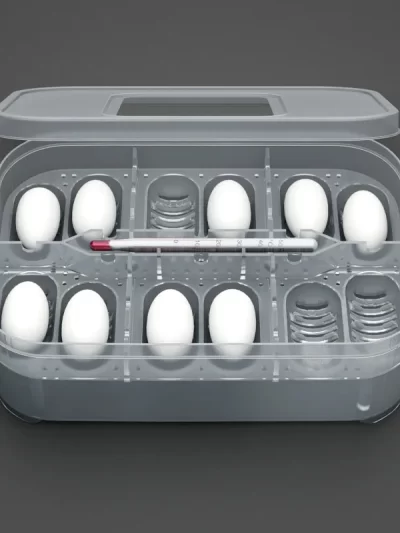 Pets Incubation Box DIY 12 Grids Hatch Box Snake Lizard Hatching Box Egg Tray Crawler Lizard Leopard Gecko Reptile Accessories