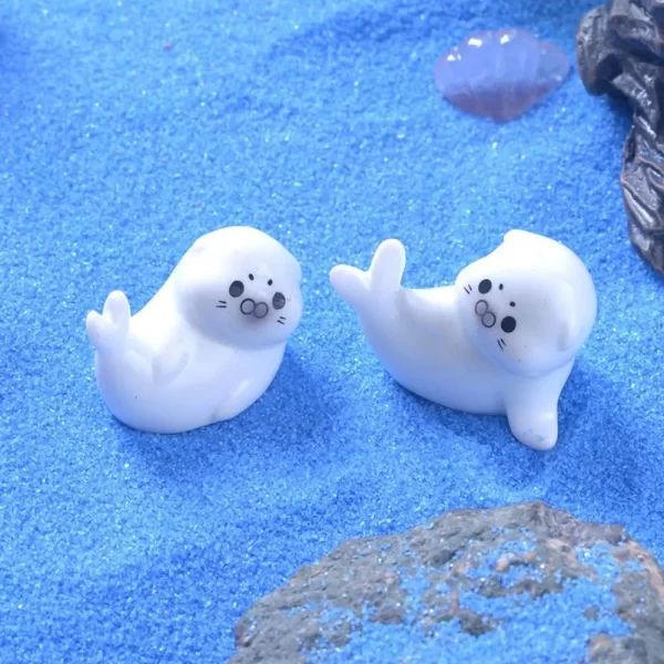 Cute Little Sea Lion Micro Landscape Fish Tank Small Ocean Marine Animal Ornaments Aquarium DIY Decorative Accessories - Image 10