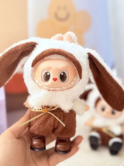 Labubu Doll‘s Baby Design Clothes rabbit style High-quality Dress The Monster Outfit Accessories suit cute Clothing Gift Kid's