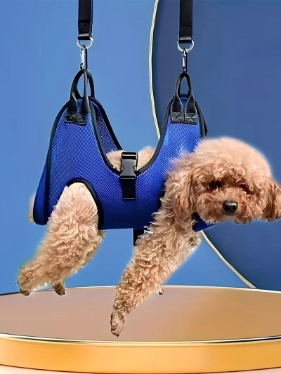 Pet Grooming Hammock Cat Dog Nail Clipper Fixer Teddy Hook Type Feeding Anti-scratch Artifact Restraint Bag Pet Accessories