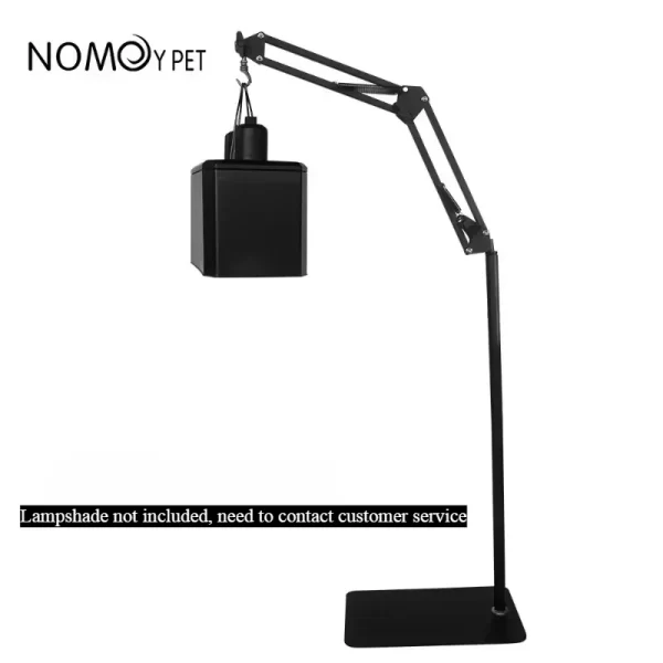 Reptile Accessories Three Gears Adjustable Landing Light Holder Basking Back Long Arm Reptile lamp Stand for Lizards Turtles - Image 4