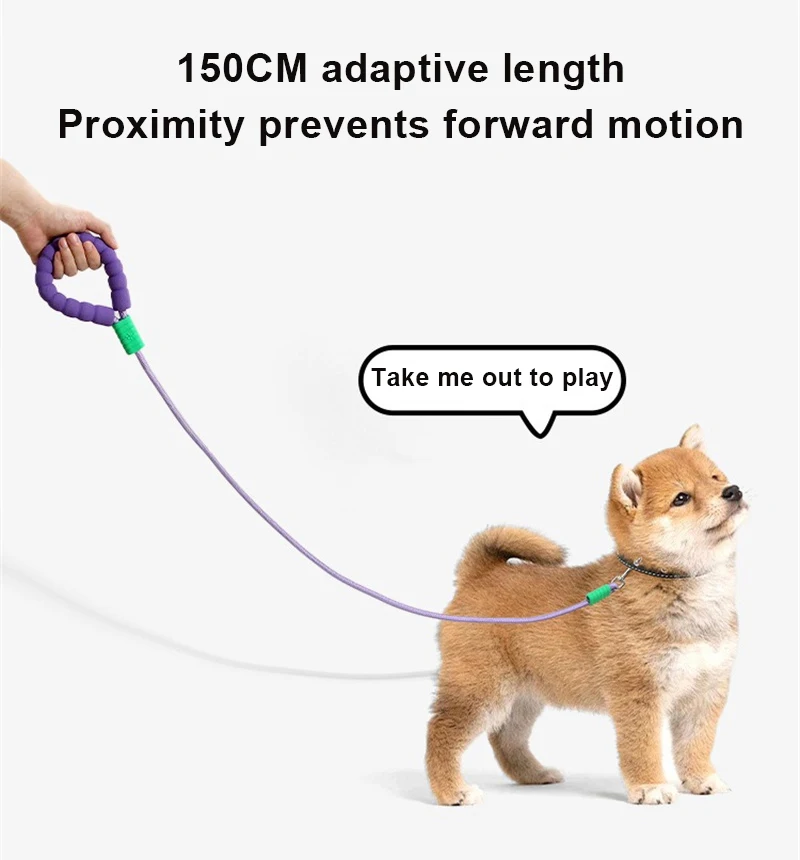 150cm Dog Leash Soft Handle Escape Proof Pet Leashes For Small Medium Large Dogs Reinforced Dog Leading Leash Pet Supplies - Image 13