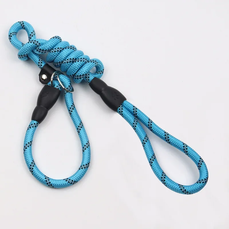 Reflective Pad Big Dog Leash for Training Walking Pet P Chain for Medium Large Dogs Malinois Collie Leashes mascotas Accessories - Image 11