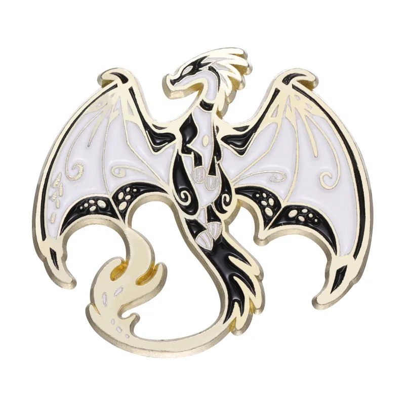Dragon Birds Animals Enamel Pin Lapel Metal Gifts Backpack Hat Friends Brooch Badge Jewelry Accessories Wholesale - Image 14