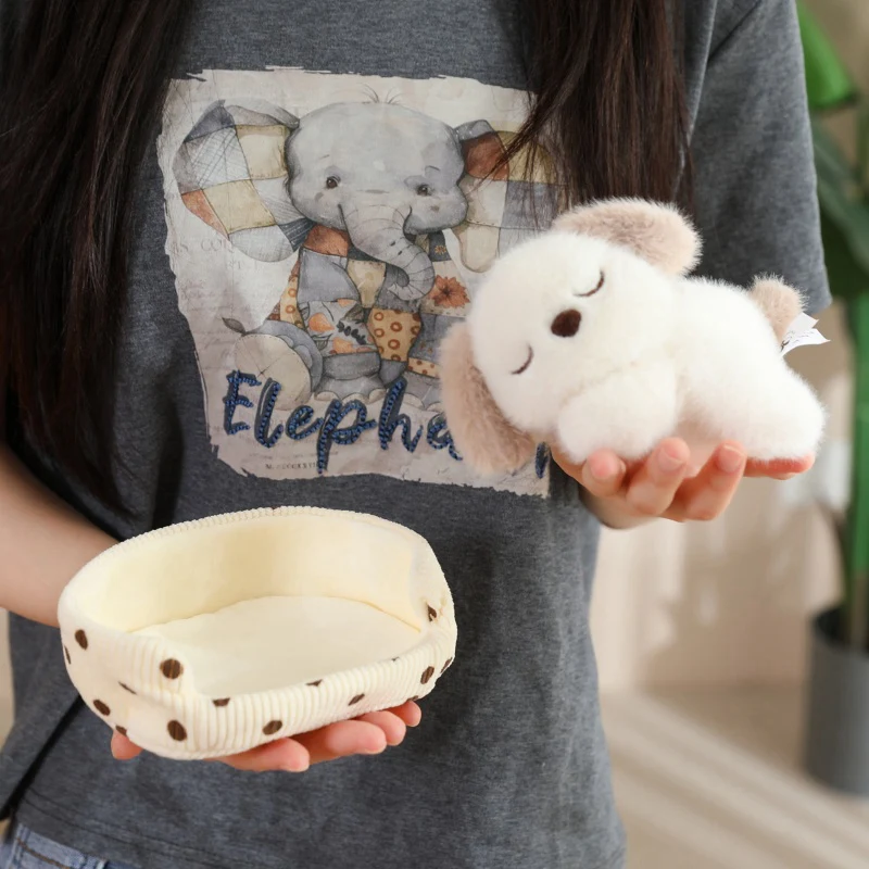 Sleeping Animals in Pet Pad Doll Toy Mini Kitten in Pet Pad Kawaii Toys For Office Desk Car Hand Toy Gift for Kids Boys Girls - Image 4