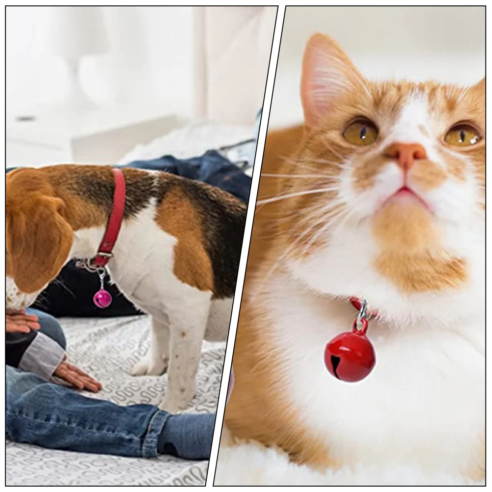 10 Pcs Pet Collar Accessories Dog Cat Supplies Metal Hanging Bells Loud Sound Small Bell Pet Products Cat Collars Leads - Image 3