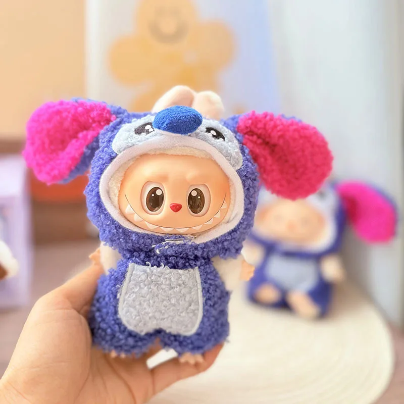 Labubu Doll‘s Baby Design Clothes rabbit style High-quality Dress The Monster Outfit Accessories suit cute Clothing Gift Kid's - Image 5