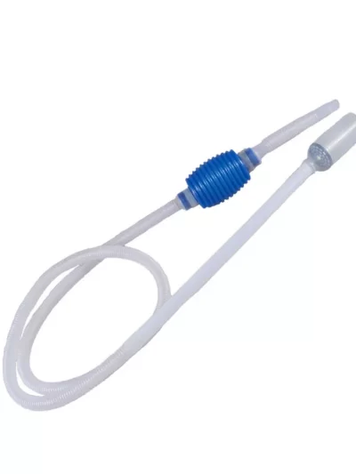 Fish Tank Cleaner - Gravel Pump Vacuum for Aquarium - Hand Siphon Hose to Remove and Change Water or Sand in Minutes