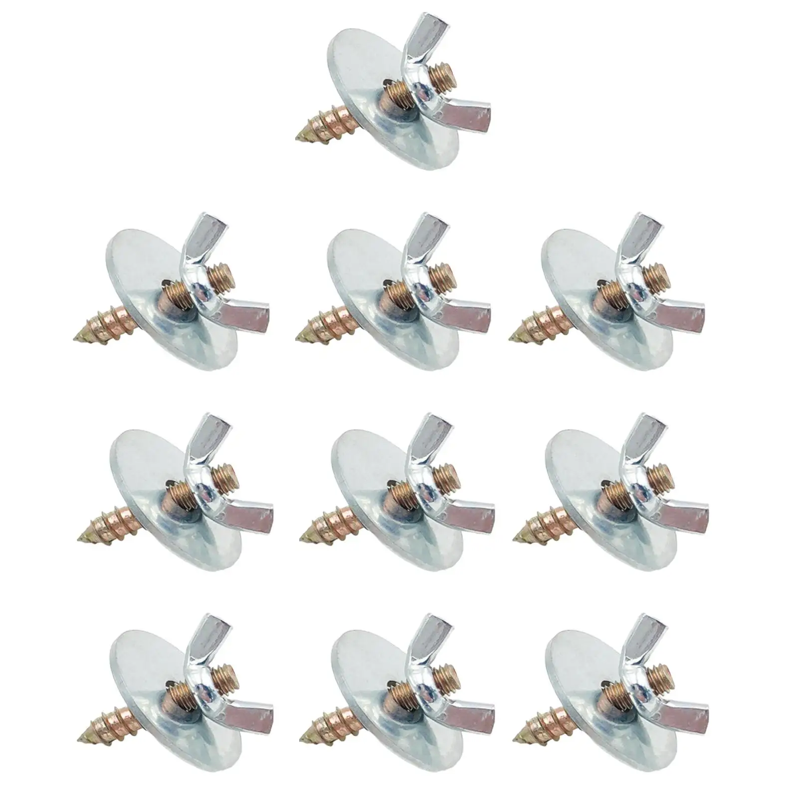 10x Bird Perches Fitting Screws Nut Kits M5*30 Bird Cage Screws Metal Nut Screw Mount Kits for Bird Stand Exercise Platform - Image 7