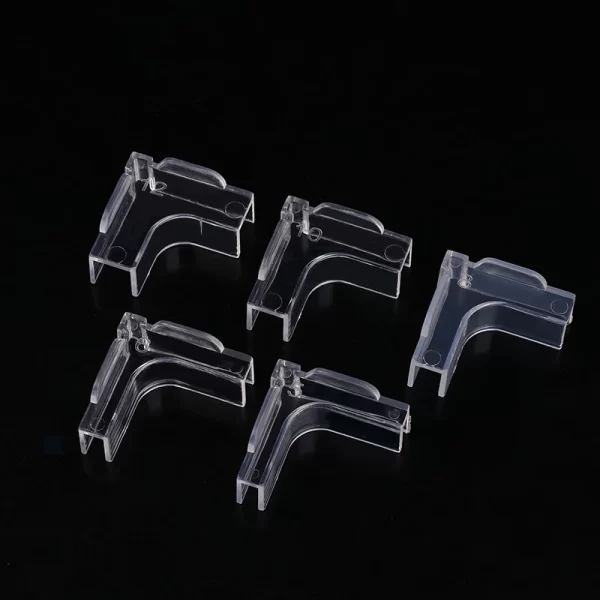 4Pcs Acrylic Transparent Anti-collision Fish Tank Corner Protector Adhesive Free Protective Cover Aquarium Accessories - Image 3