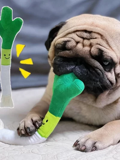 Funny Plush Dog Chew Toys Bite-resistance Small Large Dogs Squeak Sound Toy Teeth Cleaning Puppy Interactive Playing Supplies