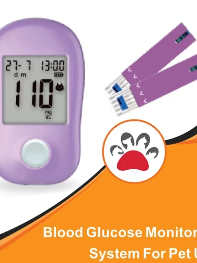 Blood Glucose Meter Blood Glucose Monitoring System For Pet Use Professional Diabetes Management for Pets Accessories Clinic