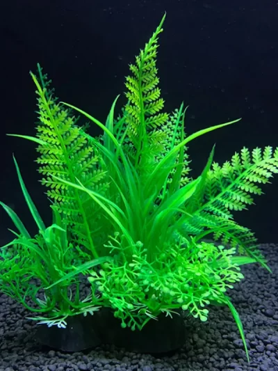 12 Kinds Artificial Aquarium Decor Plants Water Weeds Ornament Aquatic Plant Fish Tank Grass Decoration Accessories 14cm