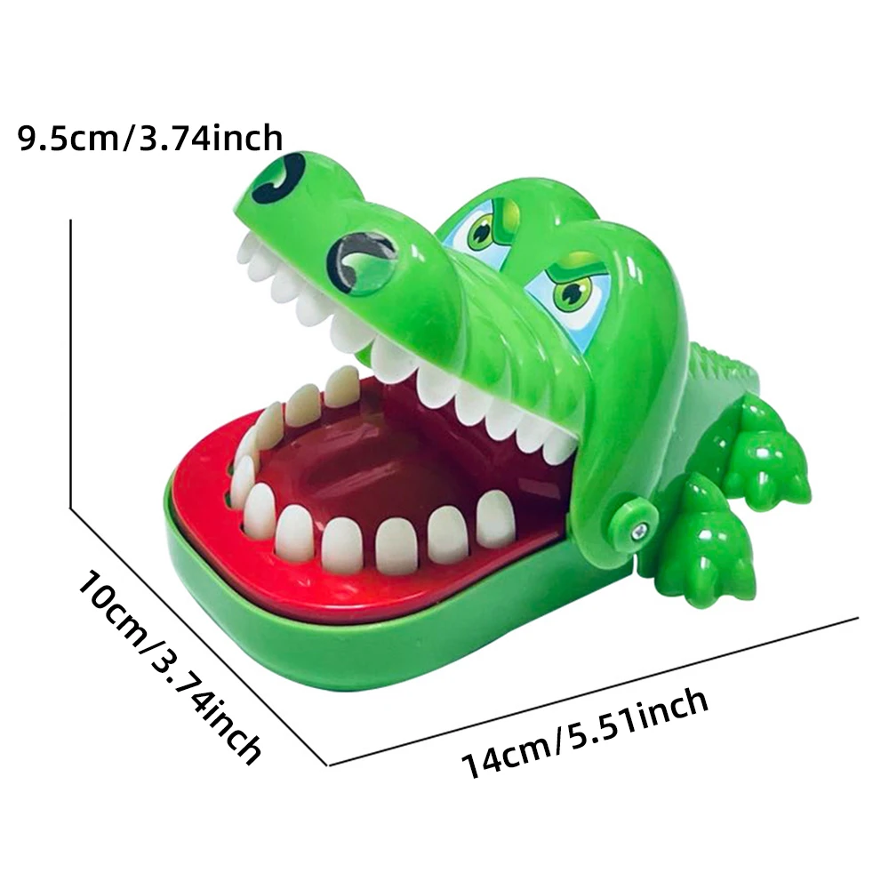 Crocodile Teeth Toys Children's Crocodile Bites Fingers Reaction Training Novelty Children's Lucky Game Trick Decompression Toy - Image 6