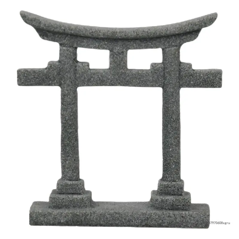 Japanese Torii Gate Fish Tanks Decorations for Aquariums Statue Bridge Ornament - Image 8