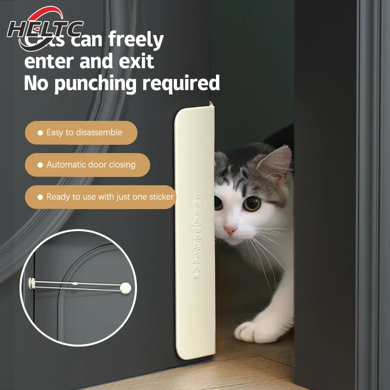 1Set Pets Cat Automotive Door Opener Cat Private Handle Bedroom Bathroom Indoor Pet Training Accessories Pet Cat Supplies - Image 3