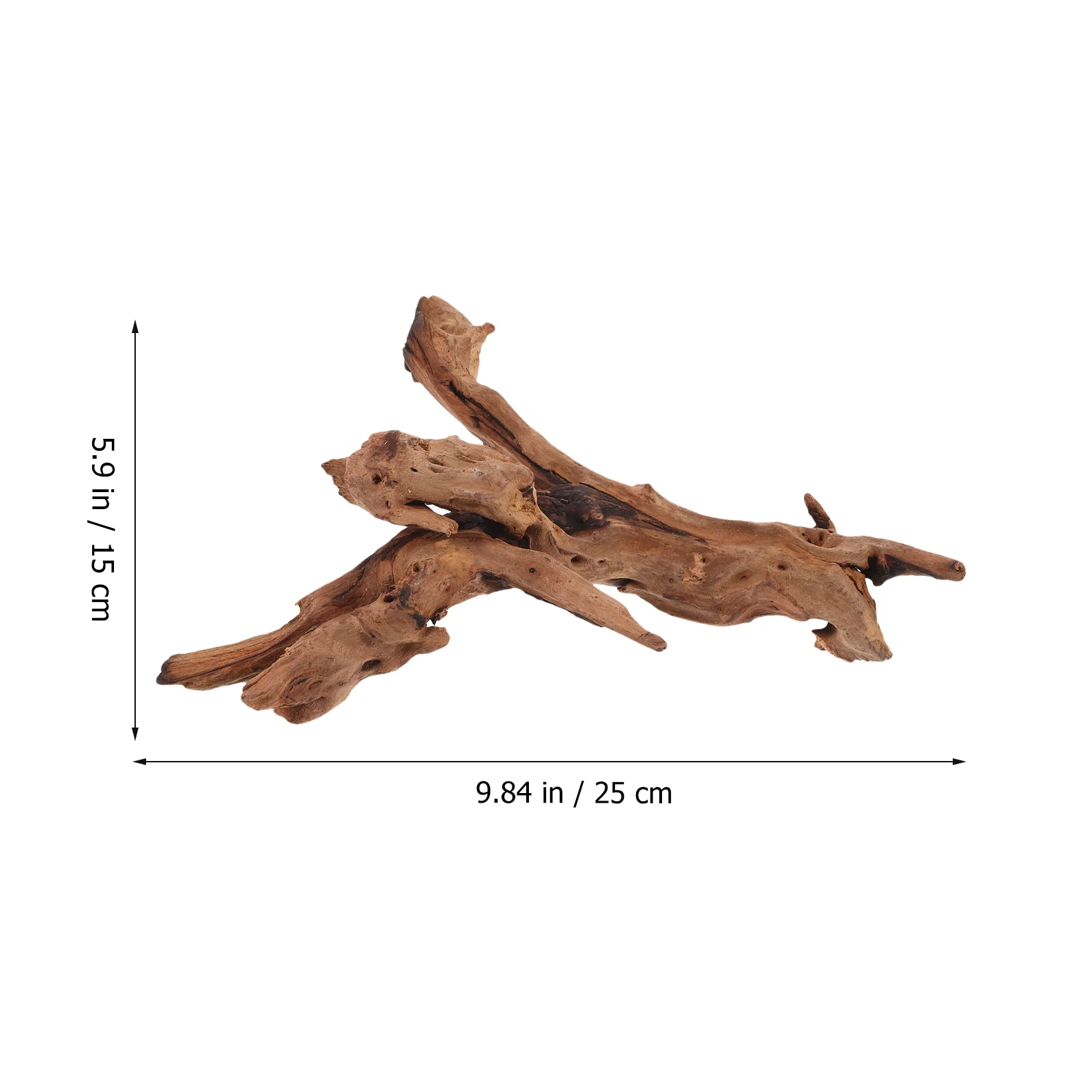 20 25cm Natural Aquarium Sunken Wood Fish Tank Decorations Craft Underwater Log For Climbing Fish Tank Supplies - Image 3