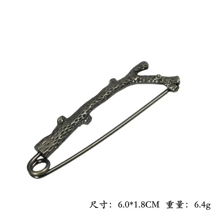 Creative Bird Pin Alloy Retro Branches Bamboo Brooch Simple Sweater Shawl Buckle Cardigan Hat Pin Women Men Accessories Jewelry - Image 10