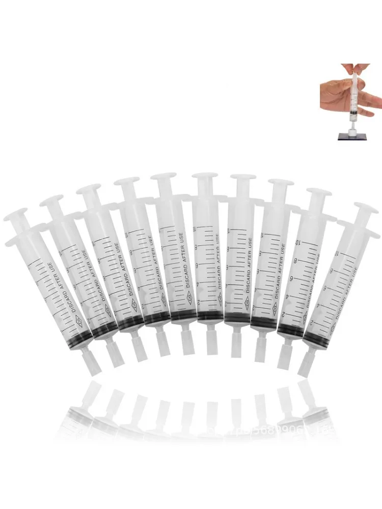 10pcs Disposable Plastic Injector Syringe No Needle for Lab Nutrient Measuring Small Pet Food Feeder (Without Needle) 2024 - Image 7