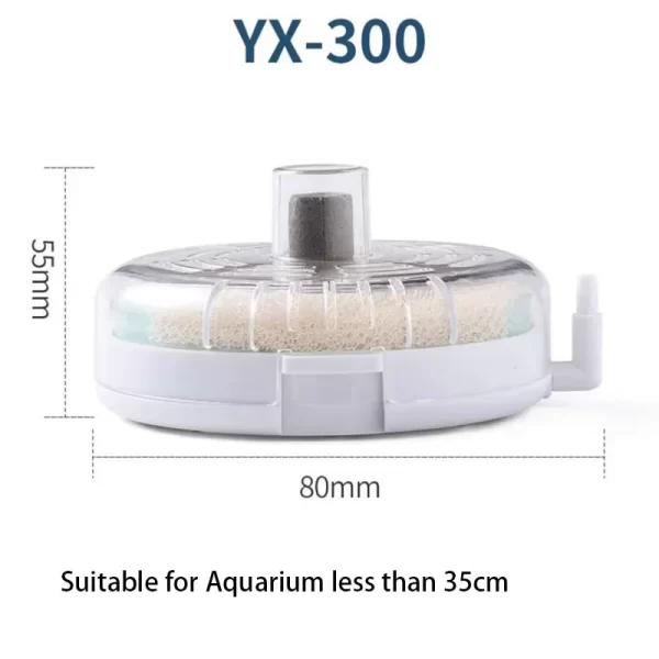 Super Thin Aquarium Fish Tank Filter Transparent Biochemical Sponge Filter Aquarium Water biological Filter for Small Aquarium - Image 8