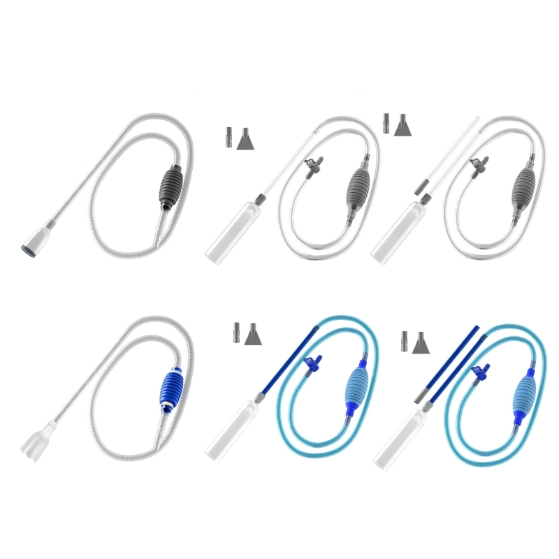 Aquarium Siphon Vacuum Cleaner Aquarium Siphon Water Changer fish Tanks cleaner - Image 17