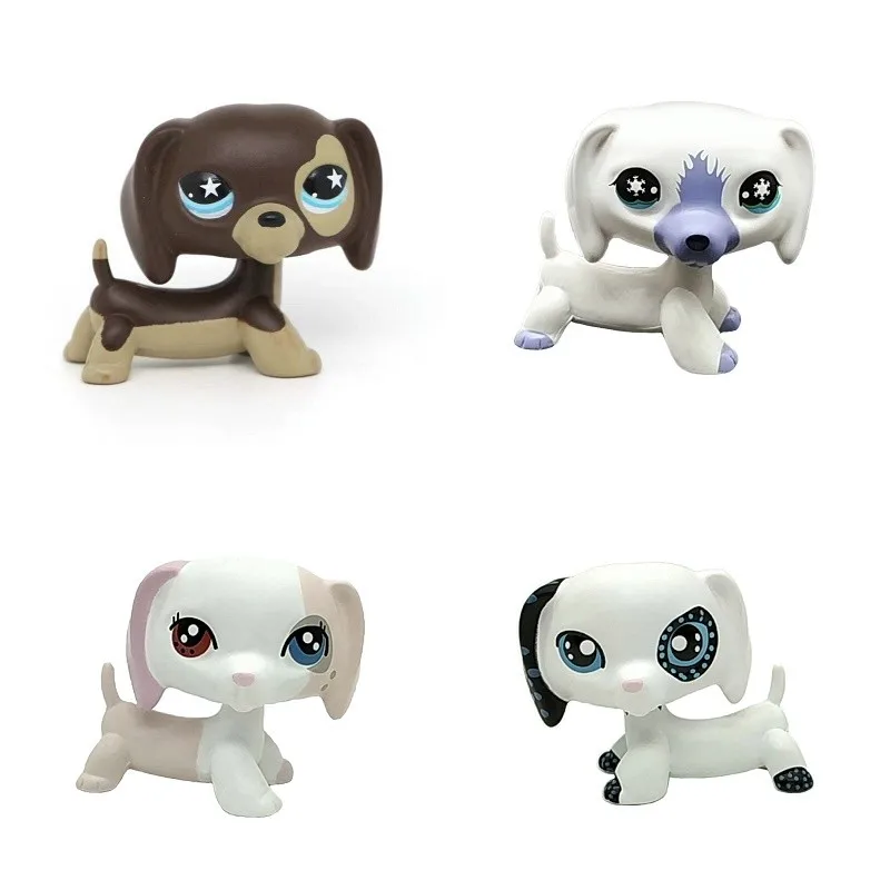 3Pcs/Lot littlest pet shop toys toy dog rat Fox all random send from old puppy - Image 3