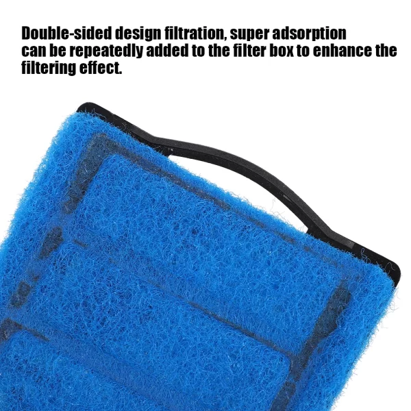 Blue Filter Cartridges Aquarium Tortoise  Carbon Filter  Replacement Aquarium Accessories  Filter Cartridges - Image 5