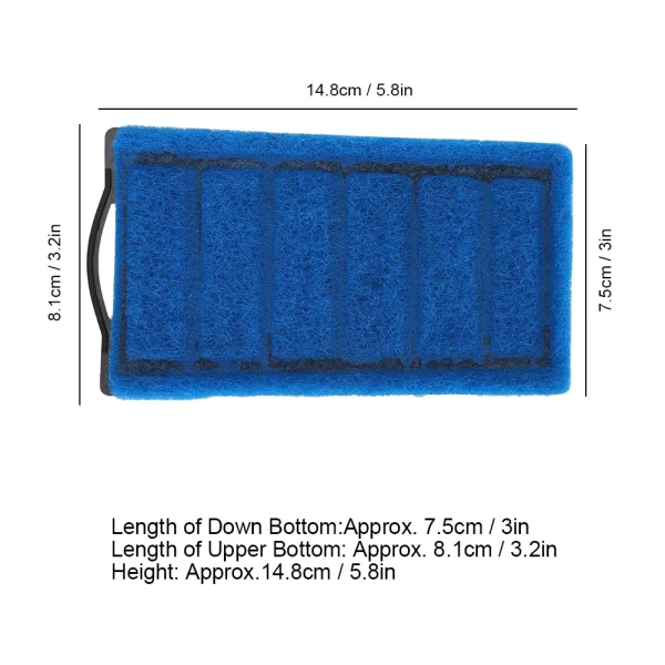 Blue Filter Cartridges Aquarium Tortoise  Carbon Filter  Replacement Aquarium Accessories  Filter Cartridges - Image 6
