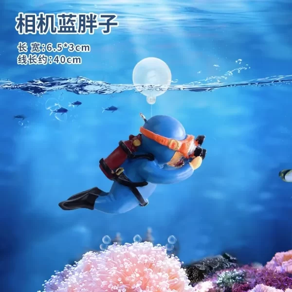 Fish Tank Decorations Aquarium Accessories Floating Diver Aquarium Ornaments Small Floating Ball Aquarium Accessories - Image 11