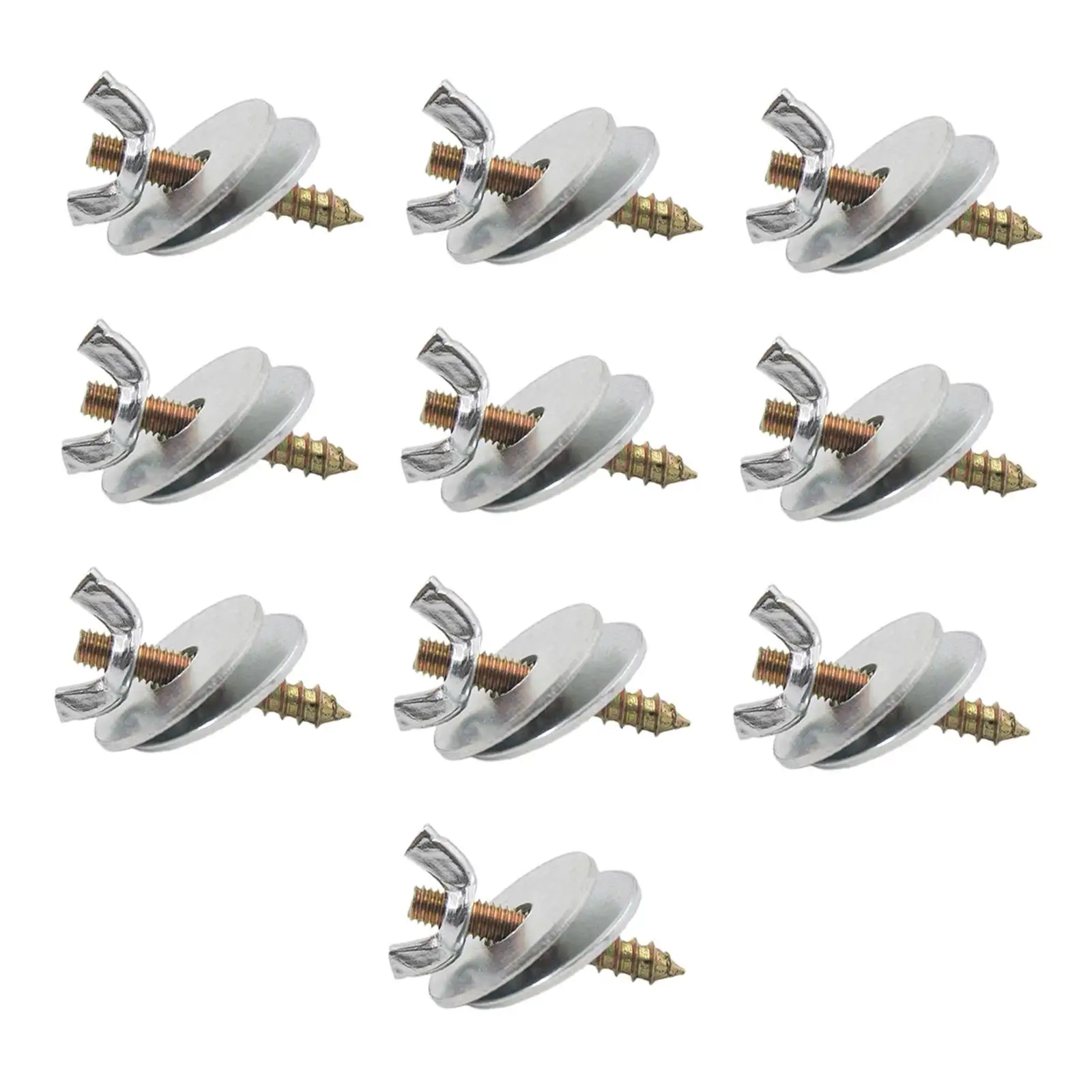 10x Bird Perches Fitting Screws Nut Kits M5*30 Bird Cage Screws Metal Nut Screw Mount Kits for Bird Stand Exercise Platform - Image 8