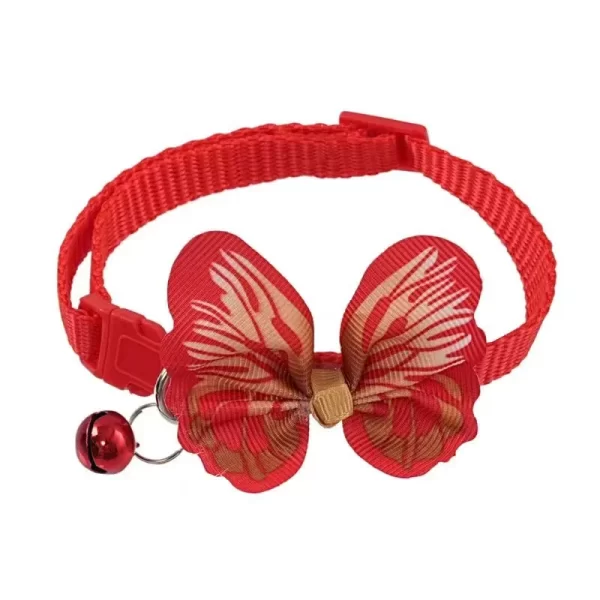 1pc New Dog Collars Butterfly Bells Collars Cute Cat Collars Pet Supplies Multicolor Adjustable Dressing Tool Dog Accessories - Image 18
