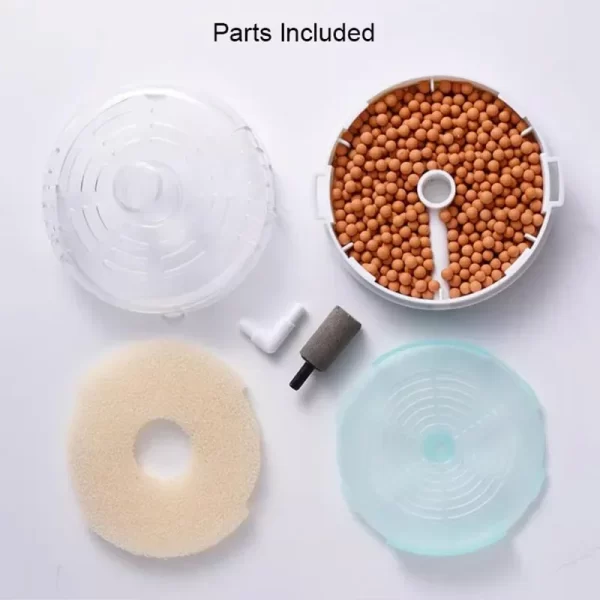 Super Thin Aquarium Fish Tank Filter Transparent Biochemical Sponge Filter Aquarium Water biological Filter for Small Aquarium - Image 5