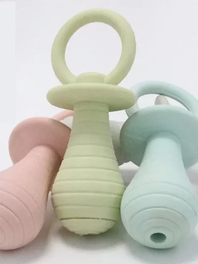 Pet Pacifier Rubber Toys for Newborn Dogs Cat Chew Toys Puppy Kitty  Products Dog Games Sound Squeaker