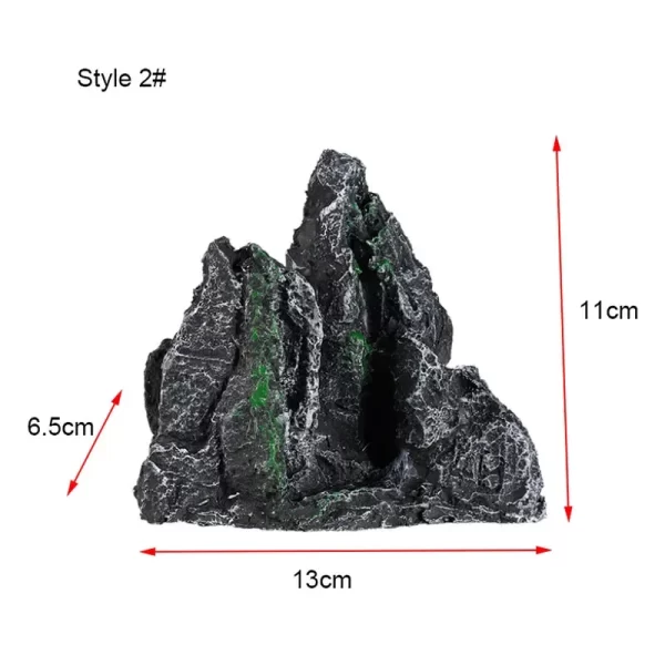 Simulated Stone Aquarium Decor Beautiful Stone Rockery Landscaping Fish Tank Resin Decoration Aquarium Accessories - Image 8