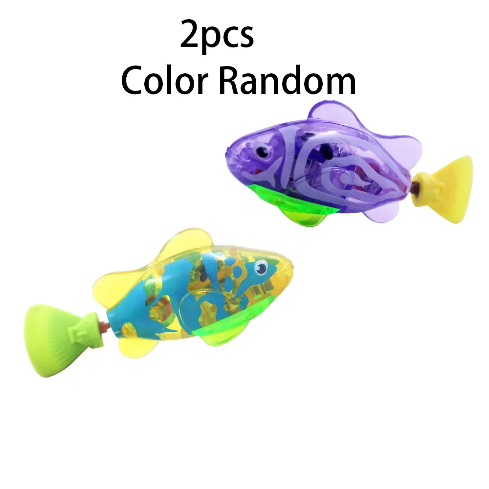 Luminous Induction Electric Fish Playing in Water Toy, Simulated Electronic Fish for Luminous Swimming Interest Electronic Fish - Image 8