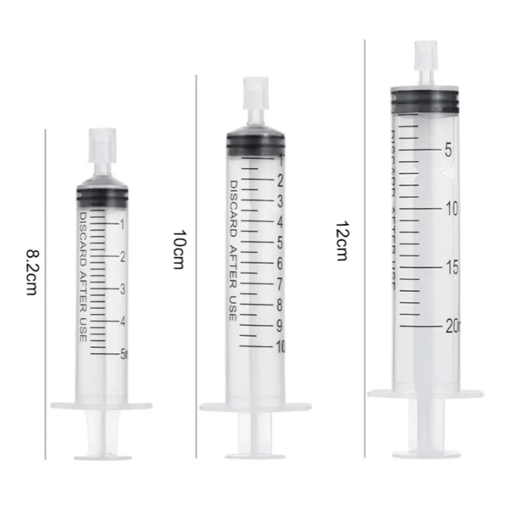 10pcs Disposable Plastic Injector Syringe No Needle for Lab Nutrient Measuring Small Pet Food Feeder (Without Needle) 2024 - Image 6