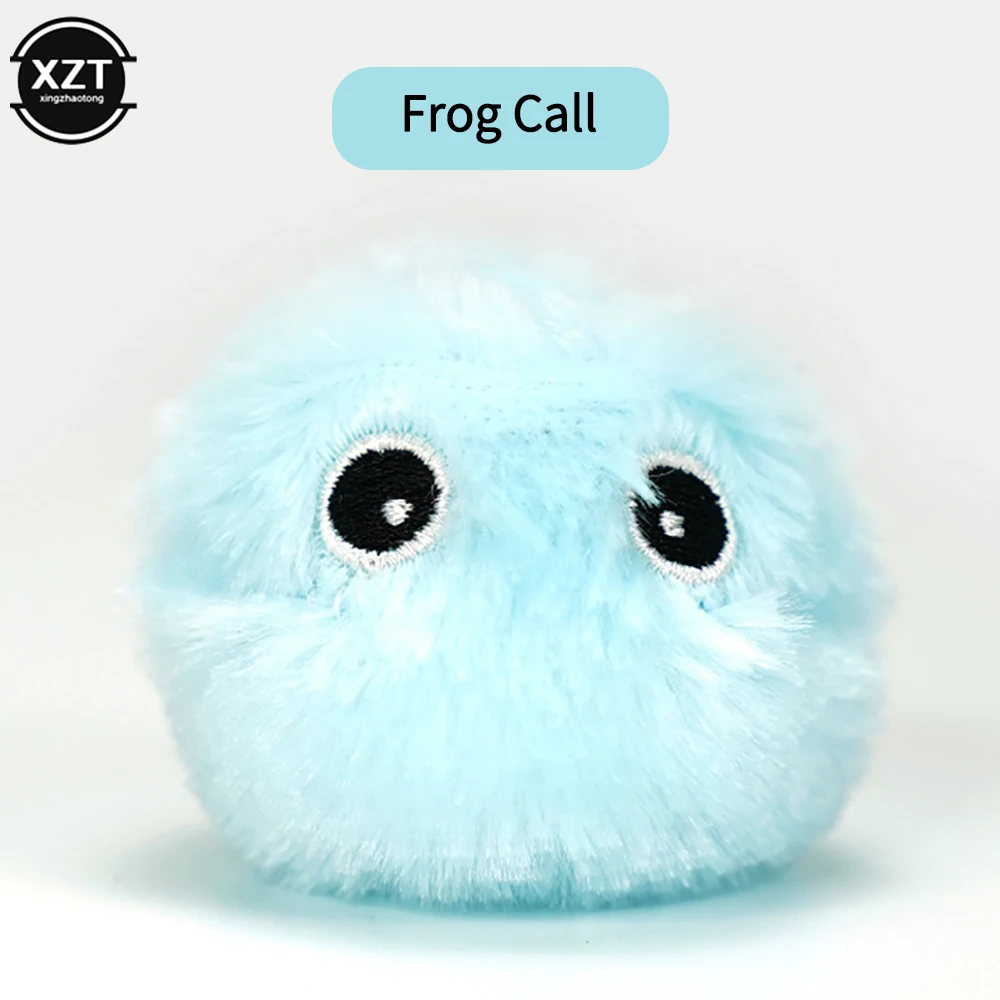 Cat Toys Interactive Ball Plush Electric Catnip Training Toy Kitten Touch Sounding Pet Smart Product Squeak Toy Ball Cat Suppli - Image 4