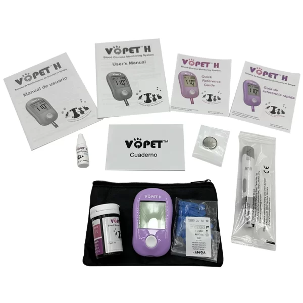 Blood Glucose Meter Blood Glucose Monitoring System For Pet Use Professional Diabetes Management for Pets Accessories Clinic - Image 8