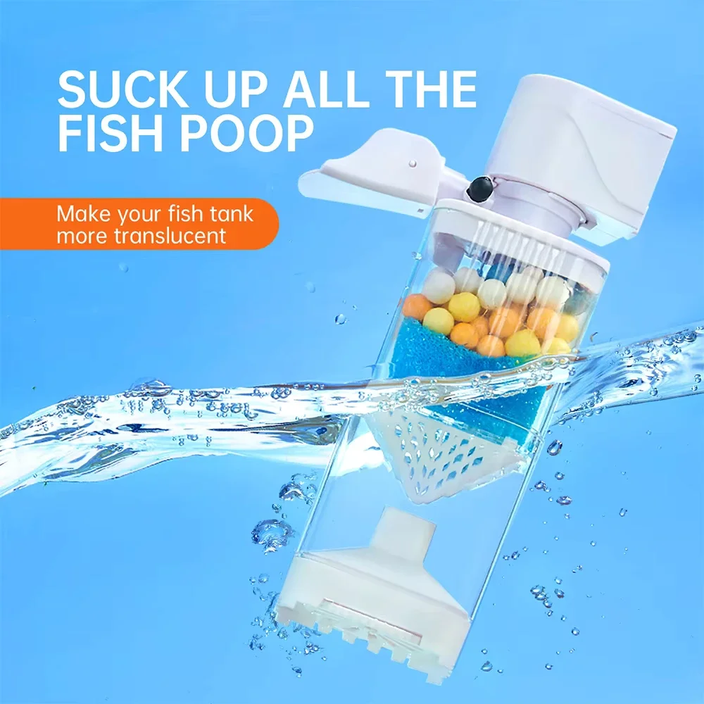 Fish Tank 3-In-1 Filter Aquarium Silent Filter Water Purification Circulation Pump Built-In Submersible Pumps Fish Tank Filter - Image 3